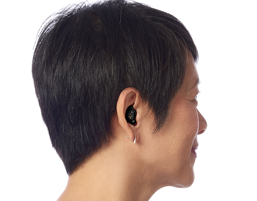 in the ear hearing aid patient